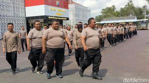 Polisi Gendut Trenggalek Jalani Program Penurunan Berat Badan