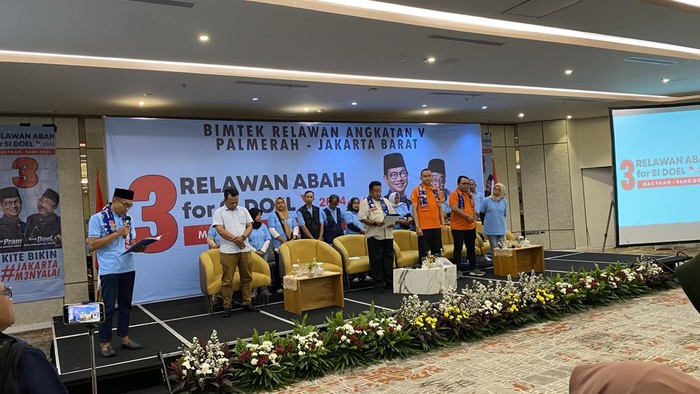 Relawan Abah for Si Doel deklarasi dukung Pramono-Rano