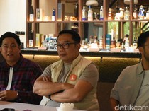 Ridwan Kamil Diskusi Bareng Pegiat Ekonomi Kreatif di Urban Forest Cipete