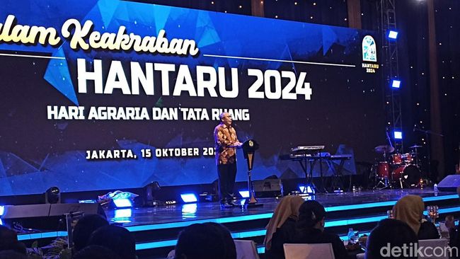 Sekjen Kementerian ATR/BPN, Suyus Windayana (Tiara Aliya/detikcom)
