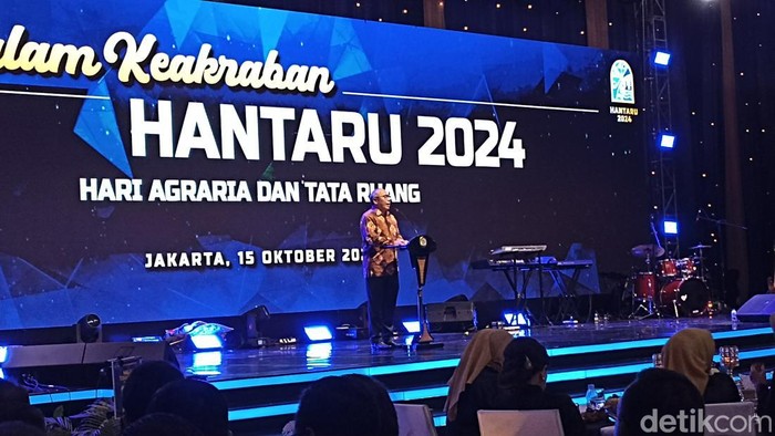 Sekjen Kementerian ATR/BPN, Suyus Windayana (Tiara Aliya/detikcom)