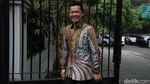 Senyum Giring-Taufik Hidayat-Babe Haikal Usai Bertemu Prabowo