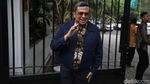 Senyum Giring-Taufik Hidayat-Babe Haikal Usai Bertemu Prabowo