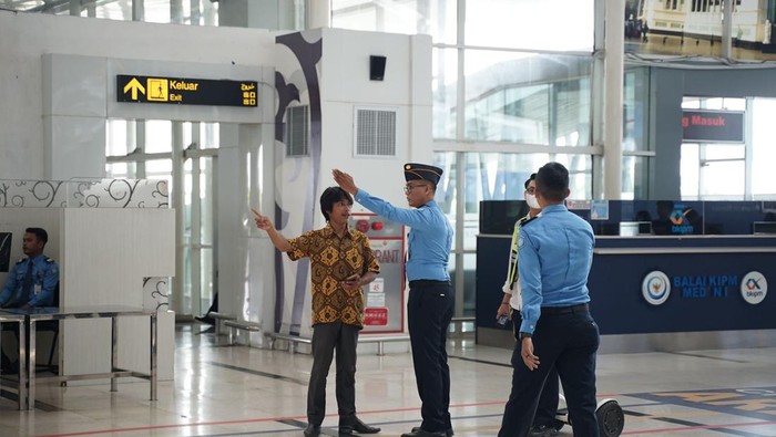 Suasana di Bandara Kualanamu