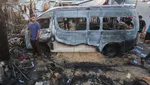 Suasana Kamp Tenda di RS Martir Al-Aqsa yang Dibom Israel