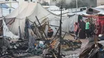 Suasana Kamp Tenda di RS Martir Al-Aqsa yang Dibom Israel