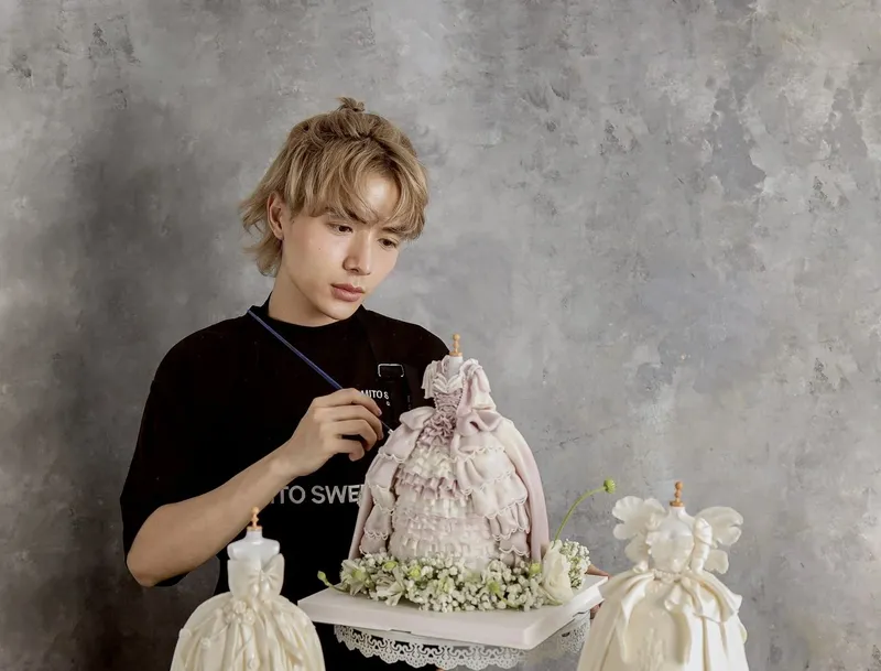 Super Detail! Baker Vietnam Ini Bikin Cake Desain Gaun Bangsawan