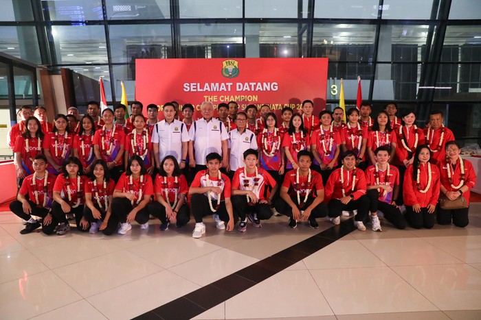 Tim bulutangkis muda Indonesia