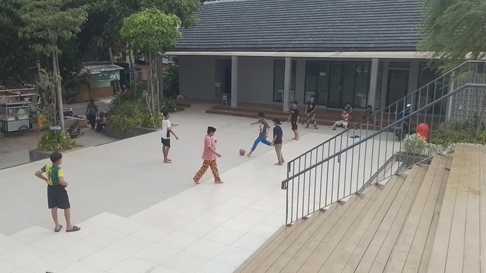 Waduk Brigif di Jagakarsa, Jakarta Selatan