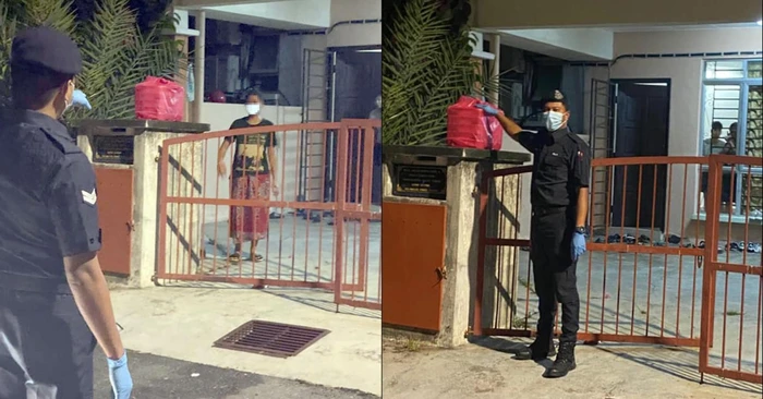 5 Aksi Polisi Baik Hati yang Rajin  Berbagi Makanan ke Sesama