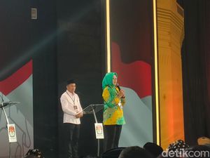 Video: Kata-kata Penutup Airin-Ade Seusai Debat Perdana Pilgub Banten