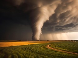 Pengalaman Hidup dan Mati Tersedot Tornado, Apa Rasanya?