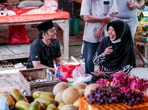 Calon Wakil Wali Kota Fajar Janjikan Modal Tanpa Bunga Bagi Pedagang
