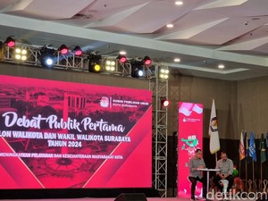 KPU Belum Tentukan Jadwal Debat Kedua di Pilwali Surabaya