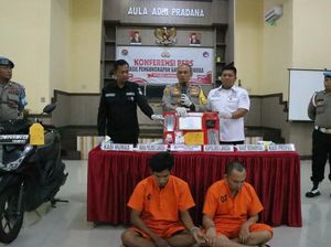 Sembunyikan 1 Kg Kokain di Jok Motor, 2 Pria di Aceh Ditangkap