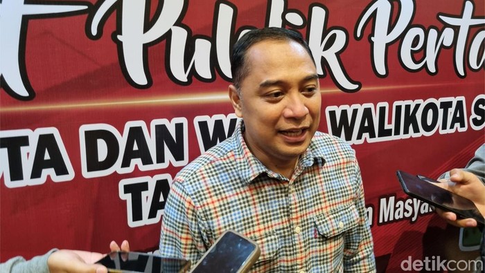 Eri Cahyadi usai Debat perdana Pilwali Surabaya 2024.