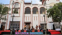 Kegiatan bertajuk IKN Untuk Indonesia yang diselenggarakan secara road show oleh Dinas Pariwisata Provinsi Kalimantan Timur tersebut bertujuan untuk mengenalkan berbagai macam seni kebudayaan, potensi pariwisata dan ekonomi kreatif yang berada di daerah Ibu Kota Nusantara (IKN).  