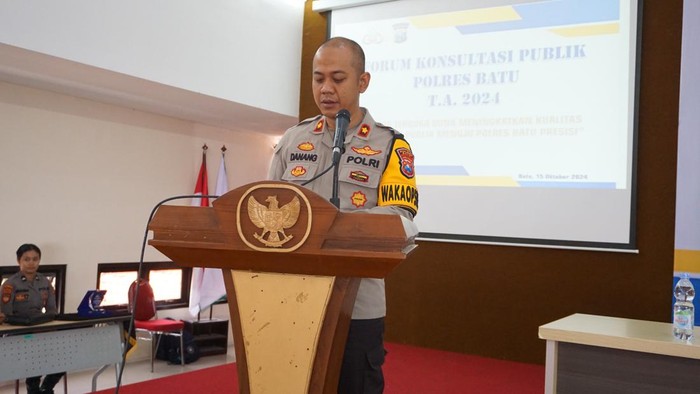 Forum Konsultasi Publik Polres Batu