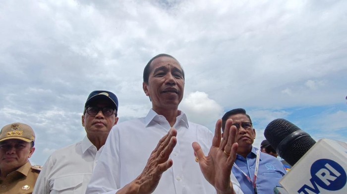 Jokowi di Asahan, Sumatera Utara.