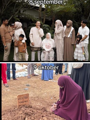 Kisah pilu wanita yang mengunggah usai menggelar khitbah, calon suaminya meninggal dunia. Kabar duka tersebut langsung viral di media sosial dan mendapatkan banjir doa dari warganet.