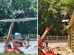 Deretan Momen Menantang Maut, Bahaya Banget dan Jangan Ditiru!