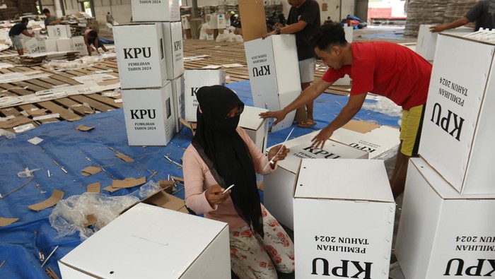 Logistik Tahap 1 KPU Banyuwangi telah terkirim