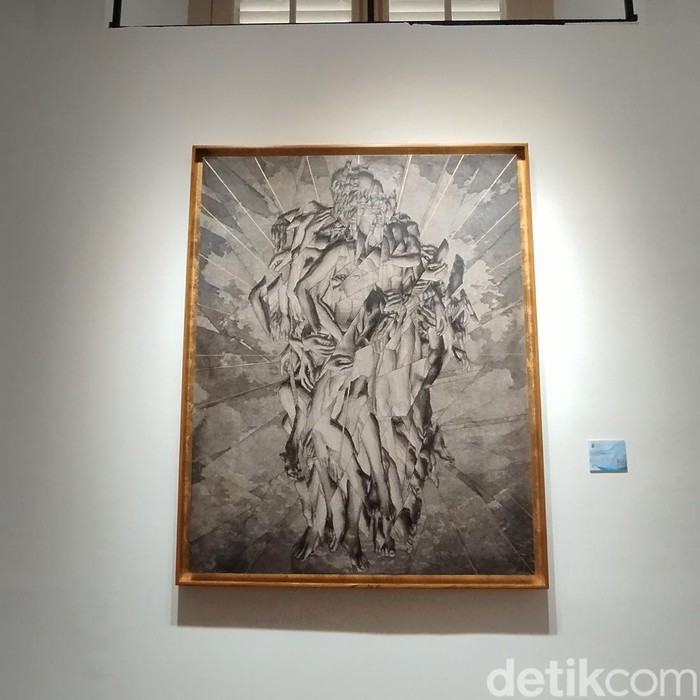 Lukisan Muhammad Yakin menang kompetisi seni lukis UOB 2024
