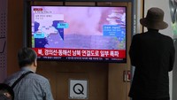 Hubungan antara kedua Korea saat ini berada dalam titik terendah dalam beberapa tahun. (Yonhap via REUTERS)