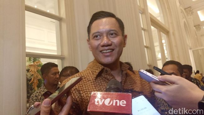 Menteri Agraria dan Tata Ruang/Kepala Badan Pertanahan Nasional RI (ATR/BPN) Agus Harimurti Yudhoyono (AHY) (Tiara Aliya/detikcom)