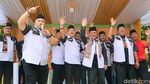 Momen Silaturahmi Pramono-Rano Karno ke Markas Forkabi