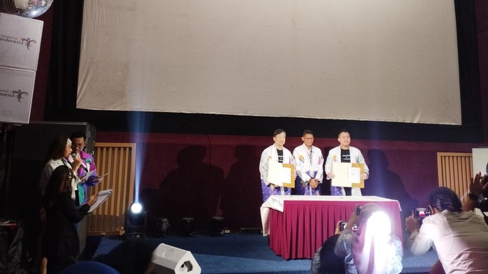 MoU Kemenparekraf di Gedung Film Sapta Pesona