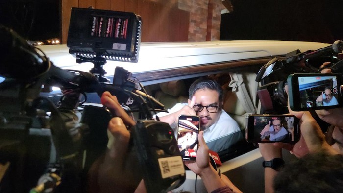 Para calon menteri Prabowo Subianto tinggalkan Hambalang usai pembekalan selesai
