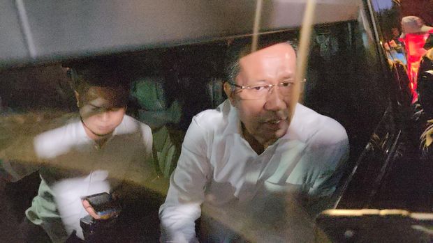 Para calon menteri Prabowo Subianto tinggalkan Hambalang usai pembekalan selesai