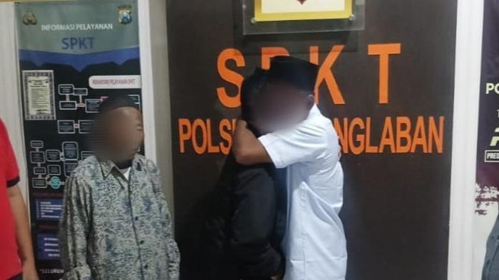 Pelaku celana dalam di Tulungagung dimediasi di kantor polisi