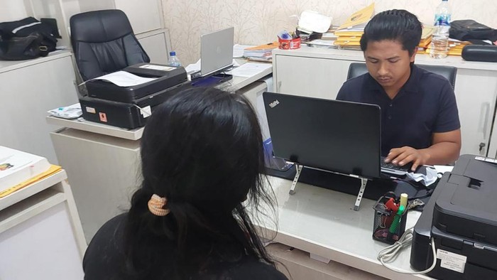 Pelaku pembacok teman diperiksa di Polres Pasuruan Kota