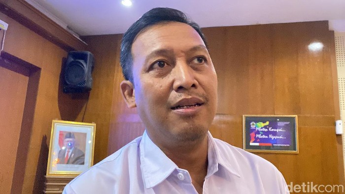 Kabid Sungai, Bendungan dan Pantai, Andis Setiyo Septiyantok di Kantor BPBD Jateng, Rabu (16/10/2024).