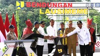 Jokowi menyebut Bendungan Lausimeme memiliki sejumlah manfaat yang signifikan bagi masyarakat. Mulai dari mereduksi banjir, penyediaan air, dan melakukan irigasi sawah di Medan dan Deli Serdang.  