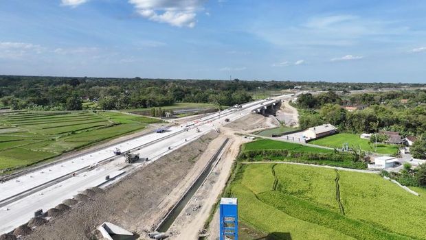 Penyelesaian Konstruksi Jalan Tol Klaten - Purwomartani Terus Berjalan. (Dok. BPJT)