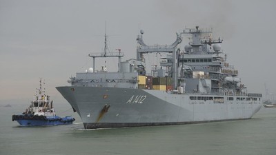 Pertama Kali Dalam 22 Tahun, Kapal Perang Jerman Berlabuh di Malaysia
