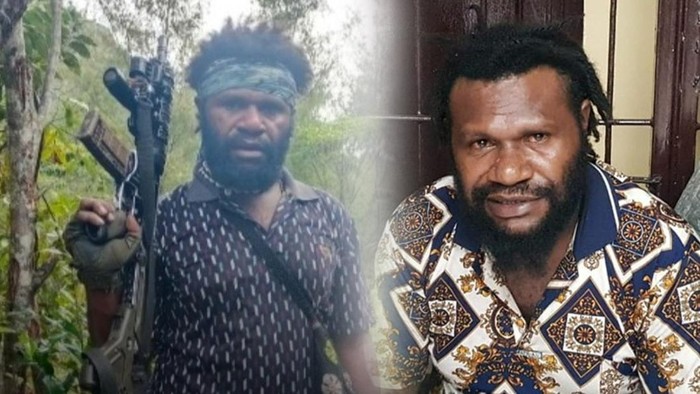 Pimpinan KKB Paniai, Jemmy Magai Yogi ditangkap.