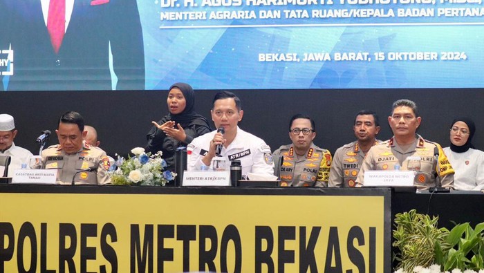 Polres Metro Bekasi membongkar mafia tanah yang hampir merugikan negara  Rp 183 miliar.