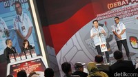 Debat perdana ini dipandu Alfian Rahardjo dan Rivana Pratiwi. Tema debat perdana kali ini bertajuk Peningkatan Kesejahteraan Masyarakat dan Akselerasi Pembangunan Berkeadilan di Provinsi Banten.