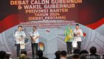 Potret Debat Perdana Pilgub Banten 2024