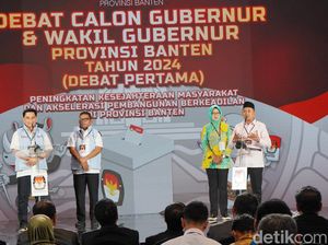 Quick Count Charta Politika 98%: Andra Soni Ungguli Airin di Banten