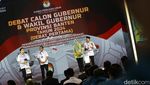 Potret Debat Perdana Pilgub Banten 2024