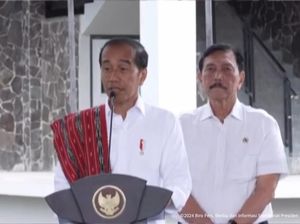 Didampingi Luhut, Jokowi Resmikan Pusat Riset Genomik Pertanian di Humbahas
