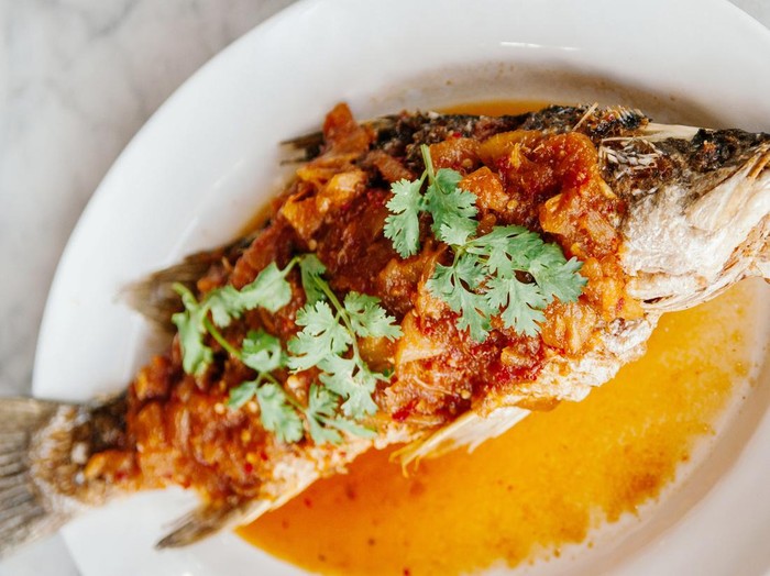 Resep Ikan Kakap Goreng Saus Cabe Tomat