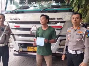 Geger di Jakut Sebab yang Lawan Arah Truk Kontainer