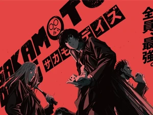 Poster Pertama Anime Sakamoto Days Kelam dan Penuh Darah