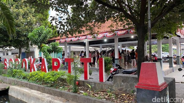 Gedung Cagar Budaya Sobokartti di Jalan Dr Cipto, Kelurahan Kebonagung, Kecamatan Semarang Timur, Kota Semarang, Selasa (15/10/2024).